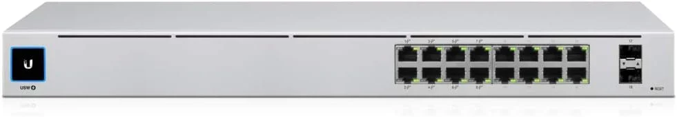 سوئیچ اترنت گیگابیتی 16 پورت PoE مدیریتی Ubiquiti Networks UniFi USW-16-POE Gen2 با پورت SFP سوئیچ اترنت گیگابیتی 16 پورت PoE مدیریتی Ubiquiti Networks UniFi USW-16-POE Gen2 با پورت SFP