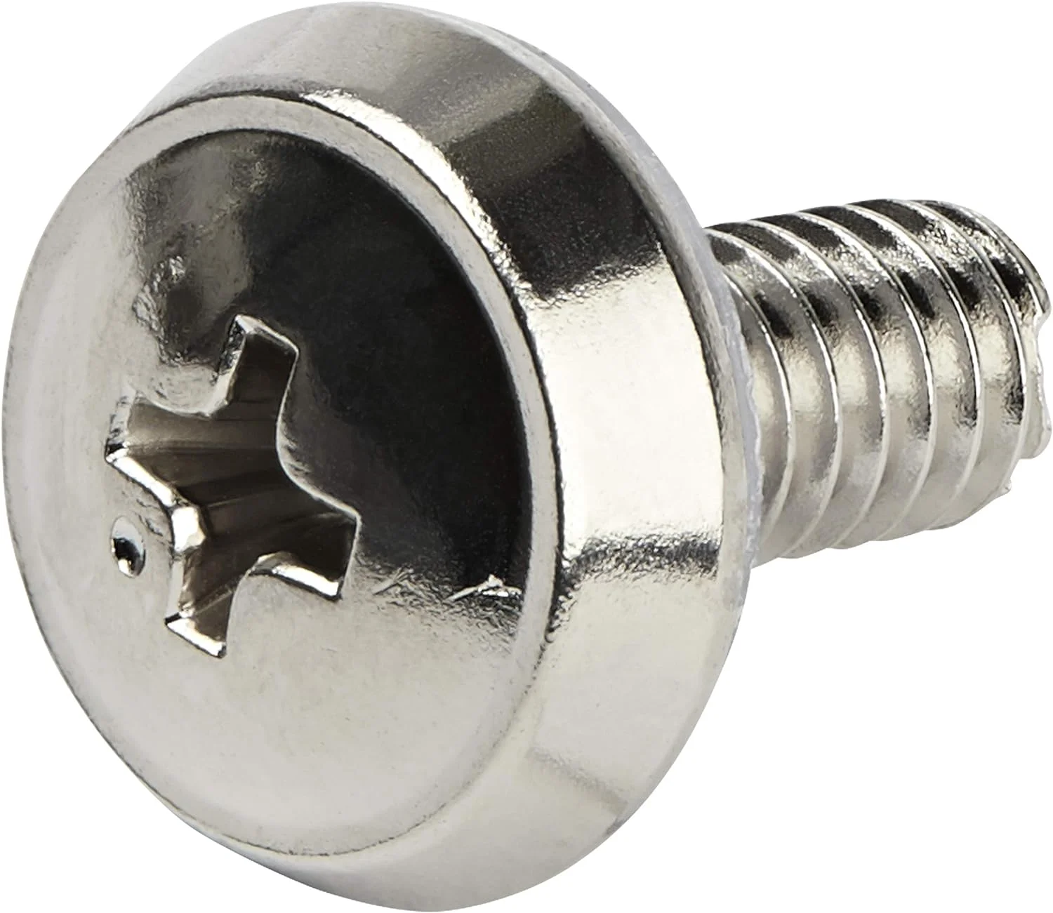 پیچ های رک سرور 12-24 StarTech.com - بسته 50 عددی - پیچ های نصب برای رک و کابینت های سرور - روکش نیکل (CABSCRWS1224)