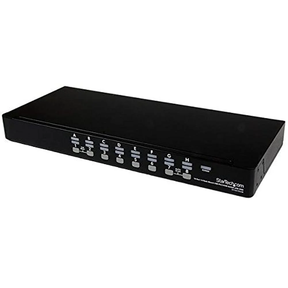 سوئیچ KVM شانزده پورت USB PS/2 رک مونت 1U استار تک مدل StarTech.com 2M03011 با OSD