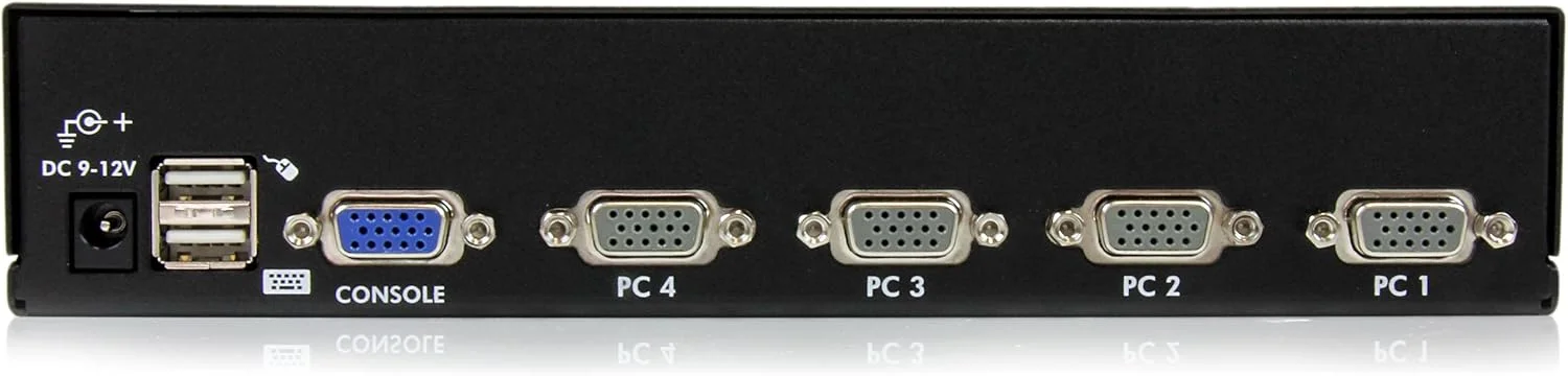 سوئیچ KVM USB چهار پورت StarTech با قابلیت نصب در رک و OSD - 1U