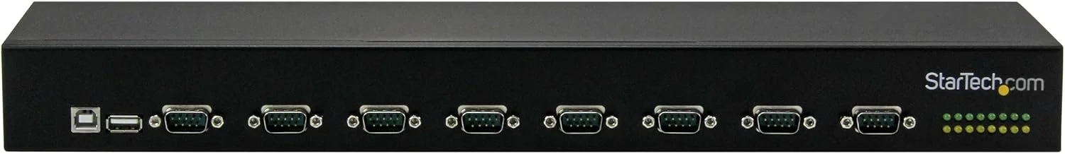 هاب USB به سریال StarTech.com - 8 پورت - حفظ پورت COM - قابل نصب در رک و زنجیره ای - هاب FTDI USB به RS232 (ICUSB23208FD)