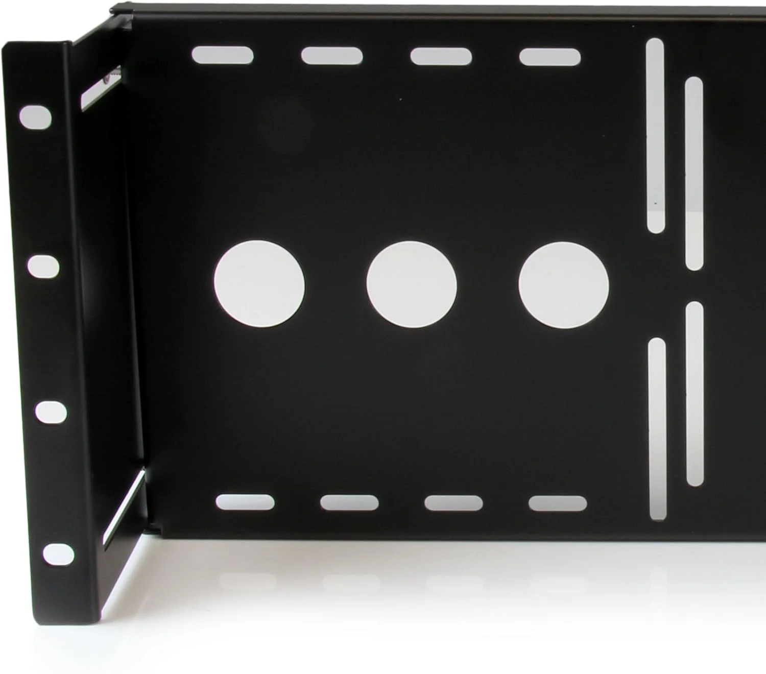 براکت نصب مانیتور LCD VESA یونیورسال 4U StarTech.com برای رک یا کابینت 19 اینچی - سازگار با TAA - براکت فولادی سرد فشرده (RKLCDBK) براکت نصب مانیتور LCD VESA یونیورسال 4U StarTech.com برای رک یا کابینت 19 اینچی - سازگار با TAA - براکت فولادی سرد فشرده (RKLCDBK)