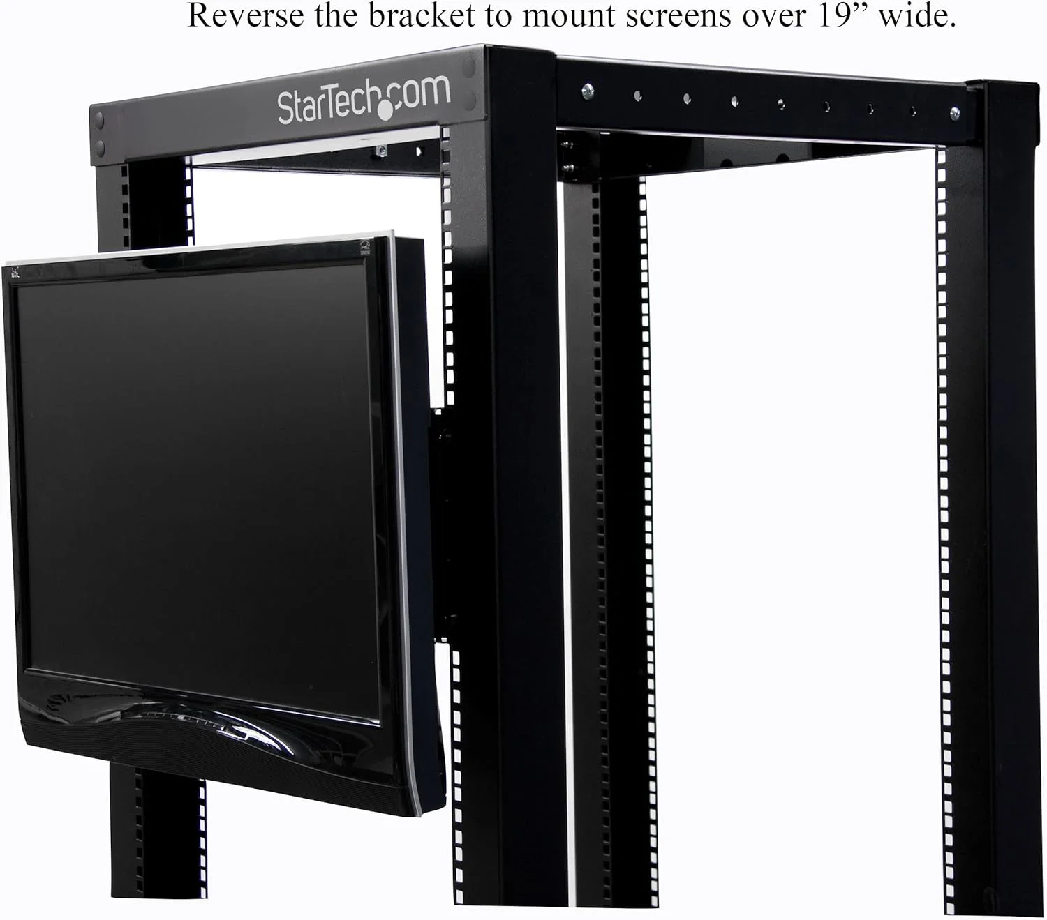 براکت نصب مانیتور LCD VESA یونیورسال 4U StarTech.com برای رک یا کابینت 19 اینچی - سازگار با TAA - براکت فولادی سرد فشرده (RKLCDBK) براکت نصب مانیتور LCD VESA یونیورسال 4U StarTech.com برای رک یا کابینت 19 اینچی - سازگار با TAA - براکت فولادی سرد فشرده (RKLCDBK)