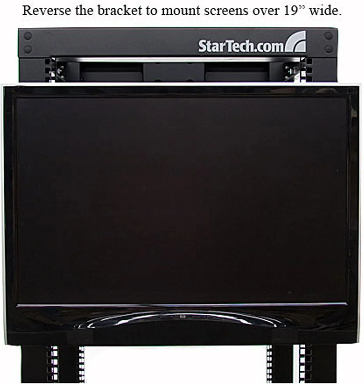 براکت نصب مانیتور LCD VESA یونیورسال 4U StarTech.com برای رک یا کابینت 19 اینچی - سازگار با TAA - براکت فولادی سرد فشرده (RKLCDBK) براکت نصب مانیتور LCD VESA یونیورسال 4U StarTech.com برای رک یا کابینت 19 اینچی - سازگار با TAA - براکت فولادی سرد فشرده (RKLCDBK)