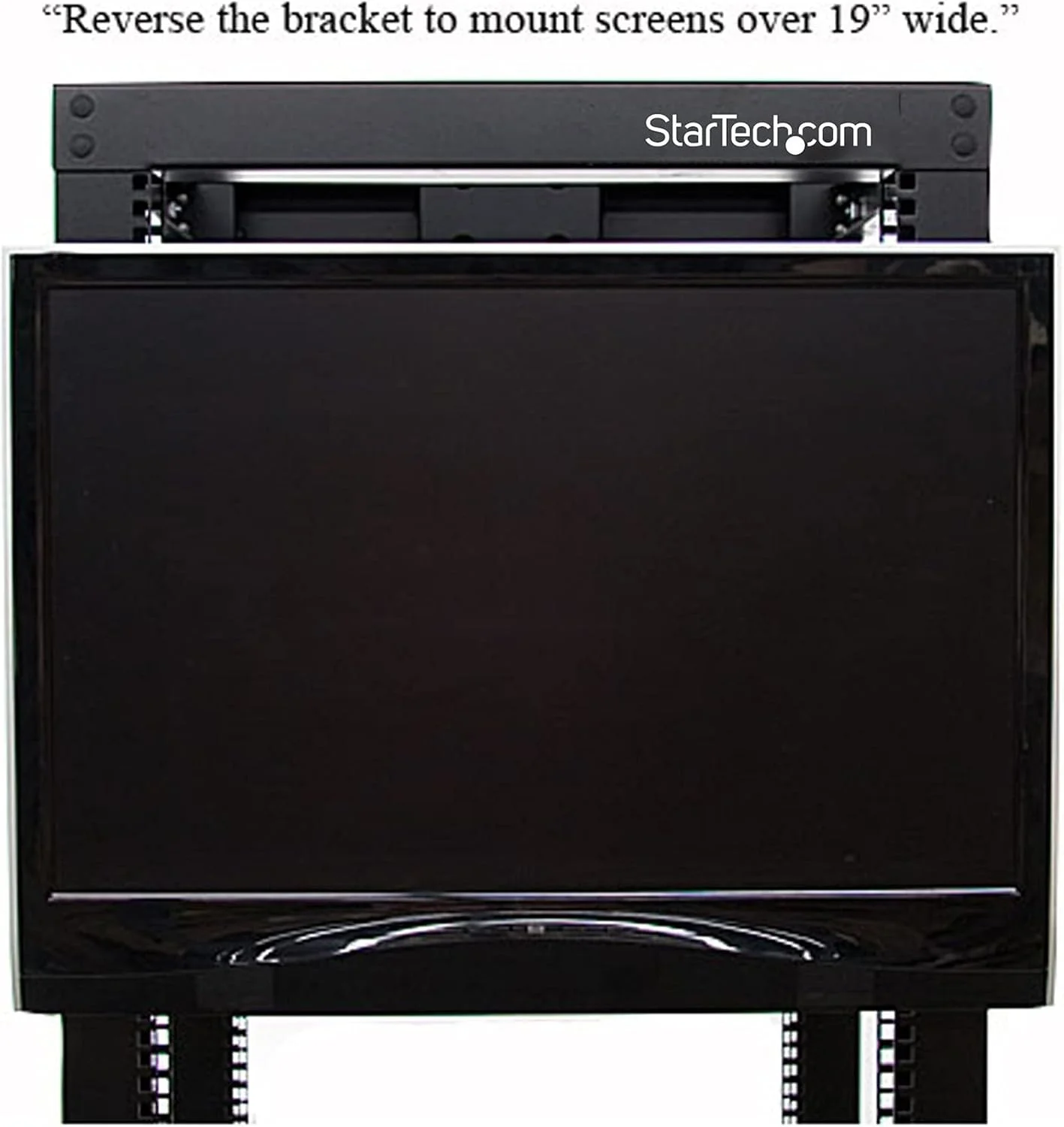 براکت نصب مانیتور LCD VESA یونیورسال 4U StarTech.com برای رک یا کابینت 19 اینچی - سازگار با TAA - براکت فولادی سرد فشرده (RKLCDBK) براکت نصب مانیتور LCD VESA یونیورسال 4U StarTech.com برای رک یا کابینت 19 اینچی - سازگار با TAA - براکت فولادی سرد فشرده (RKLCDBK)