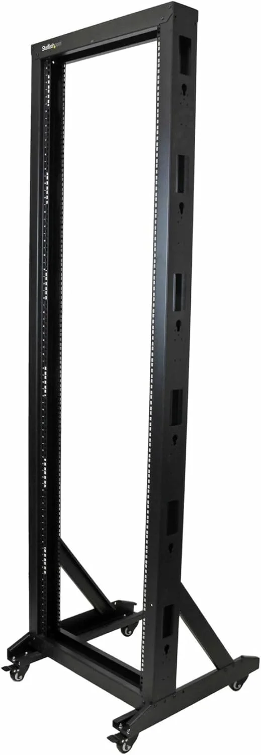 رک سرور 2 پستی StarTech.com با ساختار فولادی مستحکم و چرخ - 42U