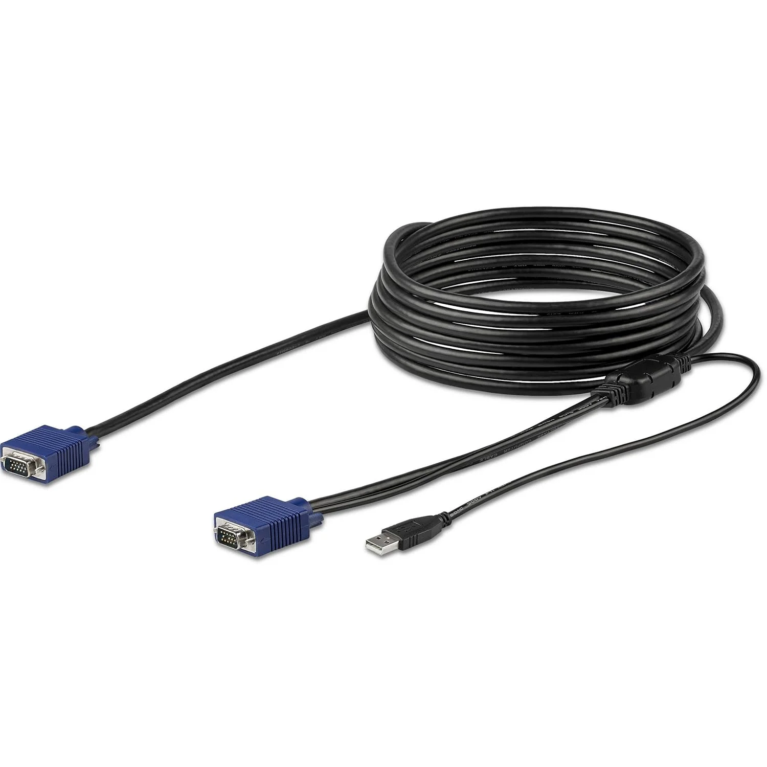 کابل KVM USB استار تک مدل RKCONSUV15 به طول 4.6 متر برای کنسول های رک مونت استار تک، کابل کنسول VGA و USB KVM