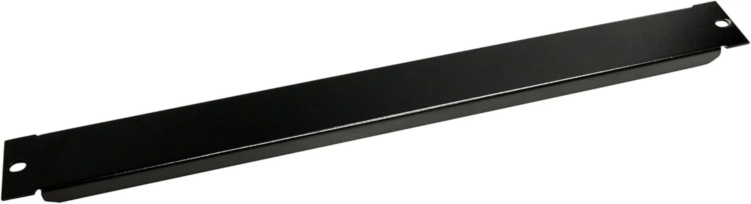 پنل پوشاننده 1U استار تک - پنل فلزی پرکننده رک - برای محفظه یا کابینت رک سرور 19 اینچی - فولاد - مشکی (BLANKB1)