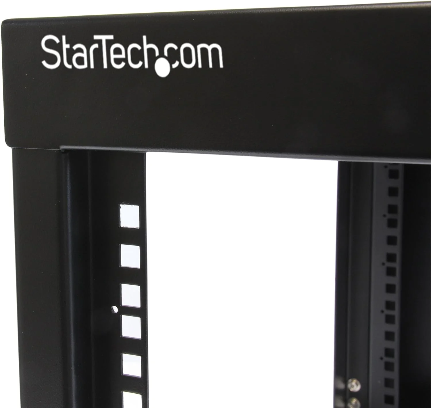 رک شبکه دیواری بازشو لولایی 6 یونیت StarTech.com - رک 4 پایه با عمق 22 اینچ برای تجهیزات کامپیوتری - ظرفیت 110 پوند (RK619WALLOH)، مشکی