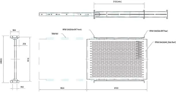 قفسه کشویی رک سرور 2U StarTech.com - عمق نصب قابل تنظیم - دارای تهویه - 50 پوند - قفسه رک 19 اینچی جهانی سنگین برای رک تجهیزات (UNISLDSHF19)، مشکی