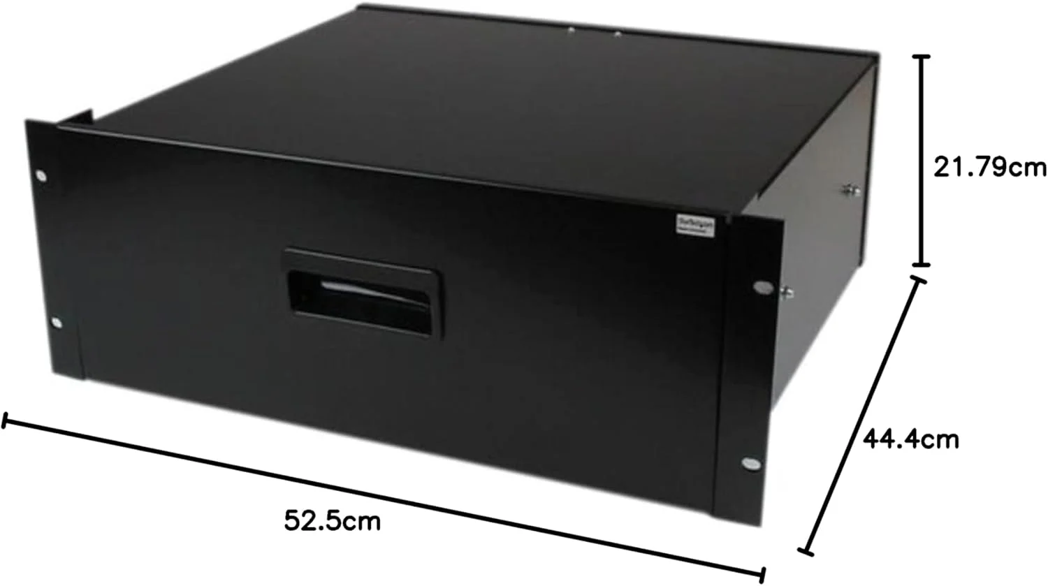کشو رک مونت 4 یونیت StarTech.com - ظرفیت 25 کیلوگرم - کشو استیل 4U برای رک 19 اینچی تجهیزات AV/Server/Network (4UDRAWER)