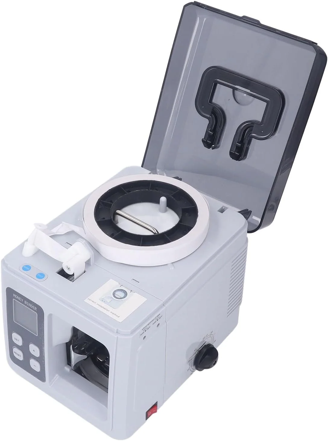 دستگاه بستهبندی اتوماتیک اسکناس Sorandy، دستگاه تسمهکشی اسکناس با نمایشگر LCD، دستگاه بستهبندی پول نقد، دستگاه بستهبندی و تسمهکشی پول برای بانک (UK) دستگاه بستهبندی اتوماتیک اسکناس Sorandy، دستگاه تسمهکشی اسکناس با نمایشگر LCD، دستگاه بستهبندی پول نقد، دستگاه بستهبندی و تسمهکشی پول برای بانک (UK)