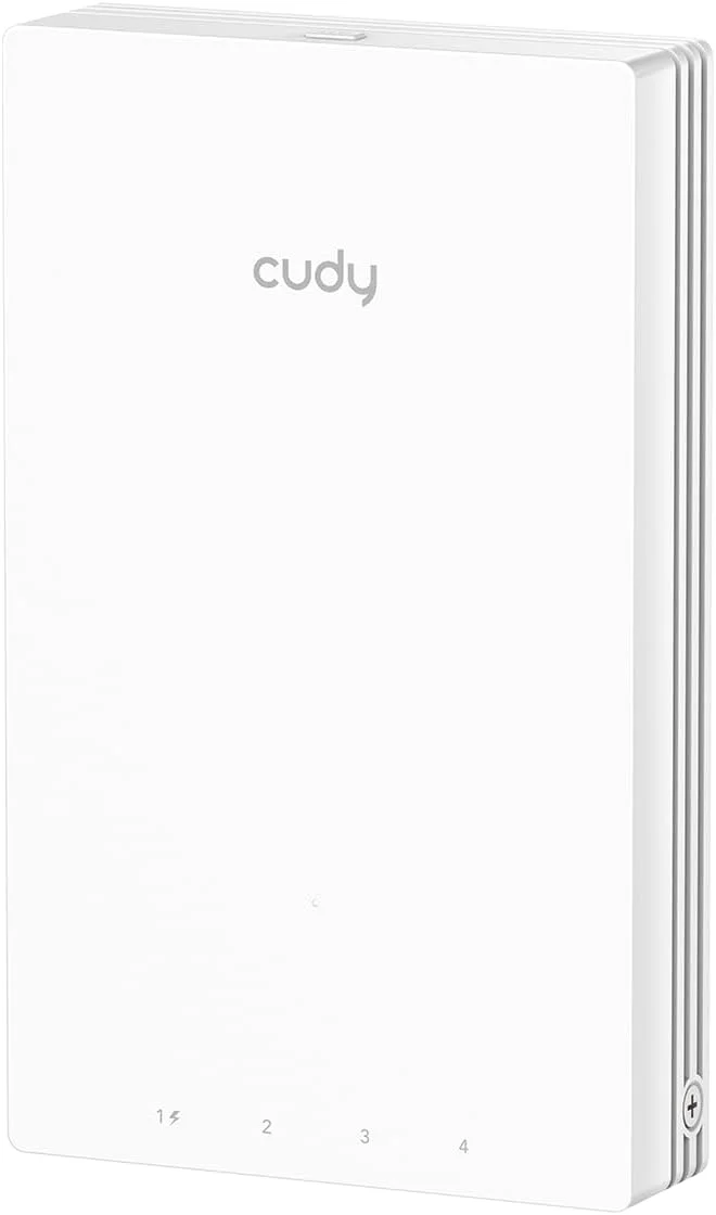 اکسس پوینت وایرلس گیگابیتی دیواری Cudy AP3000 Wall WiFi 6 AX3000، پشتیبانی از OFDMA، MU-MIMO، تغذیه از طریق PoE، کنترل از طریق اپلیکیشن Cudy یا پیکربندی وب