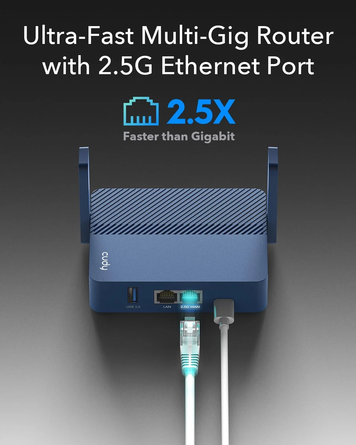 مودم روتر مسافرتی بی سیم وای فای 6 کیودی مدل TR3000، با پورت 2.5GbE، OpenVPN، Wireguard، اتصال به وای فای عمومی و هتل (صفحه ورود اسیر)، ریپیتر، توسعه دهنده، WISP، RV