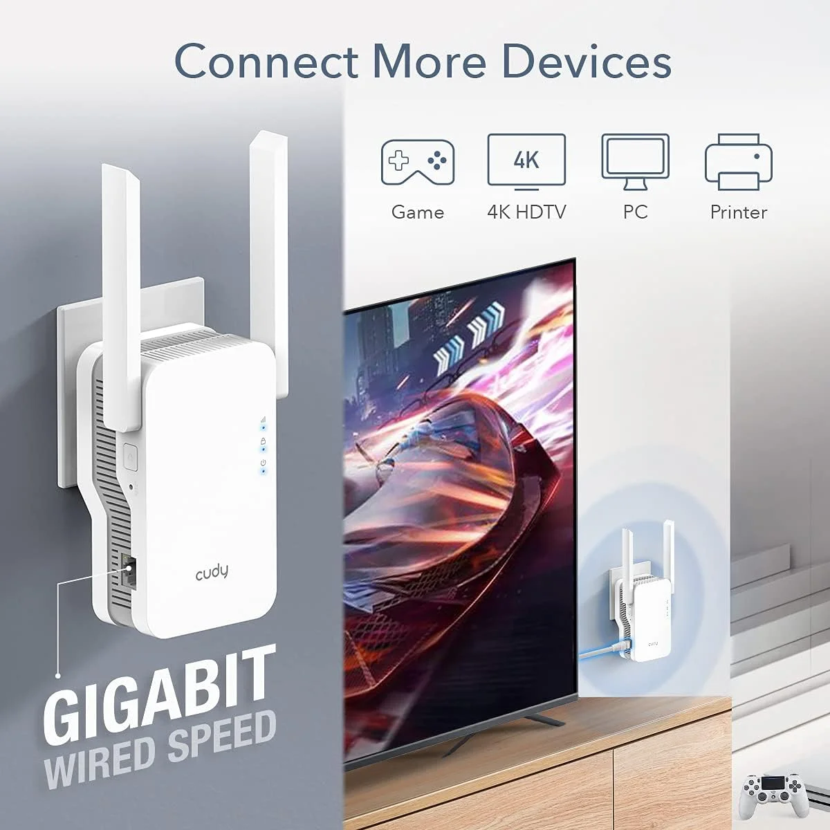 تقویت کننده اینترنت Cudy New AX1800 Mesh WiFi 6، توسعه دهنده محدوده WiFi 6 تا 2000 فوت مربع و 30 دستگاه، تکرار کننده دو بانده تا سرعت 1.8 گیگابیت بر ثانیه، حالت AP، پورت گیگابیتی، RE1800 تقویت کننده اینترنت Cudy New AX1800 Mesh WiFi 6، توسعه دهنده محدوده WiFi 6 تا 2000 فوت مربع و 30 دستگاه، تکرار کننده دو بانده تا سرعت 1.8 گیگابیت بر ثانیه، حالت AP، پورت گیگابیتی، RE1800