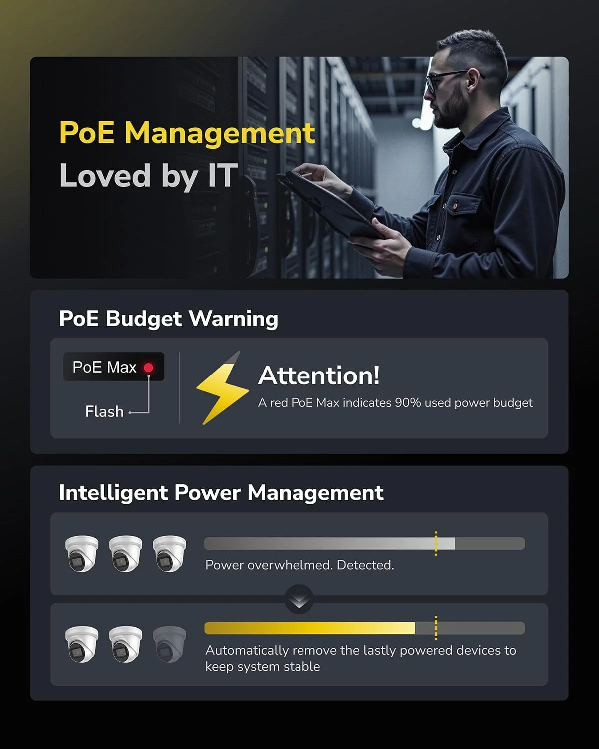 سوییچ 8 پورت PoE+ کودی با 2 پورت آپلینک گیگابیتی 120W، 8 پورت PoE+ 10/100Mbps@120W، حالت توسعه/VLAN، استاندارد 802.3af/at، بدون فن، Watchdog، Plug and Play FS1010PG سوییچ 8 پورت PoE+ کودی با 2 پورت آپلینک گیگابیتی 120W، 8 پورت PoE+ 10/100Mbps@120W، حالت توسعه/VLAN، استاندارد 802.3af/at، بدون فن، Watchdog، Plug and Play FS1010PG