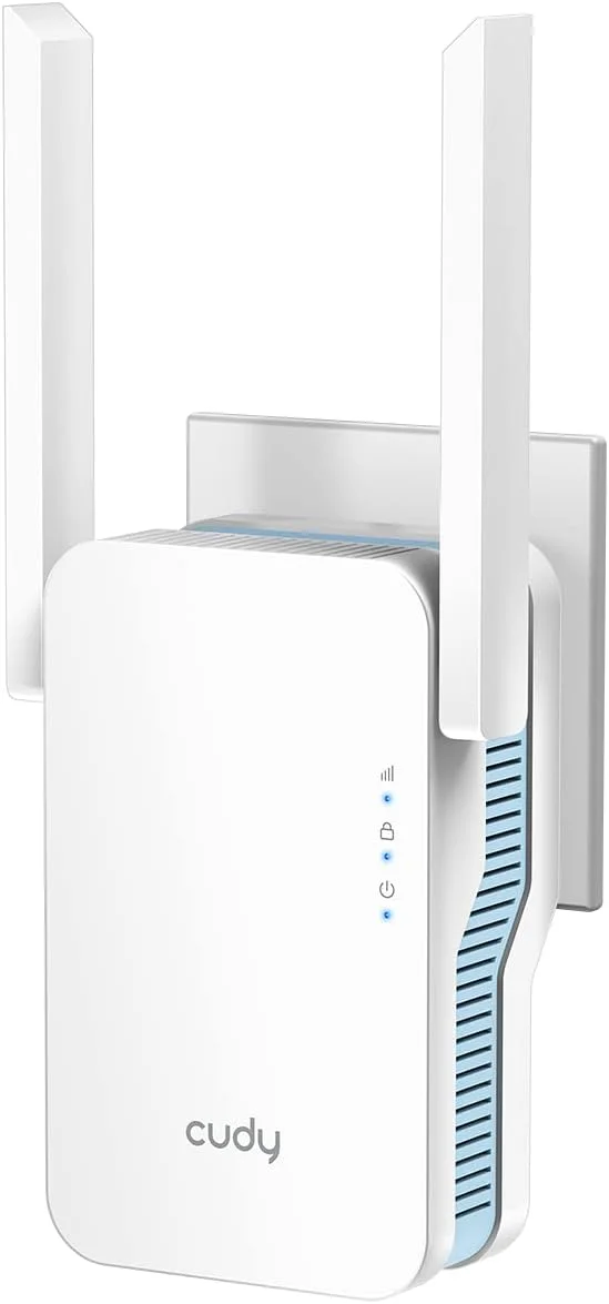 تقویت کننده وای فای مش AC1200 جدید Cudy، تا 1200 مگابیت در ثانیه، تقویت کننده دو بانده وای فای، 2.4 گیگاهرتز، 5 گیگاهرتز، برد بلند، حالت AP، WPS، RE1200