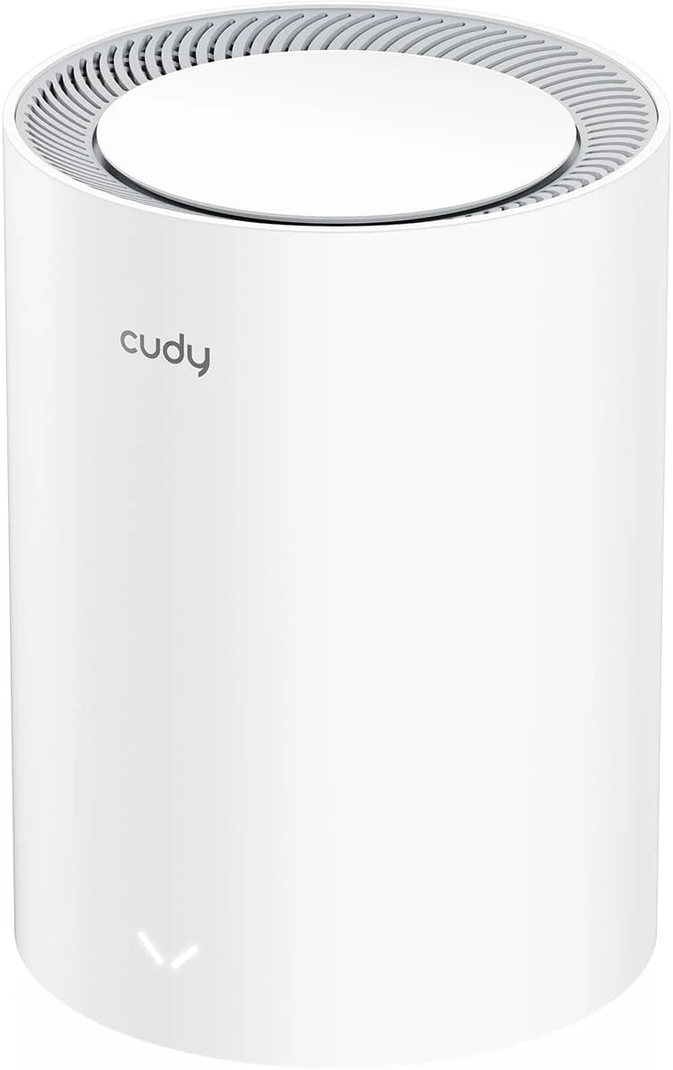 سیستم مش وای فای 7 دو بانده Cudy BE3600، سرعت 3.6 گیگابیت بر ثانیه 160 مگاهرتز، پوشش تا 2500 فوت مربع، 3 پورت گیگابیتی، سازگار با Multi-VPN، کنترل از طریق اپلیکیشن Cudy (تک بسته M3600)