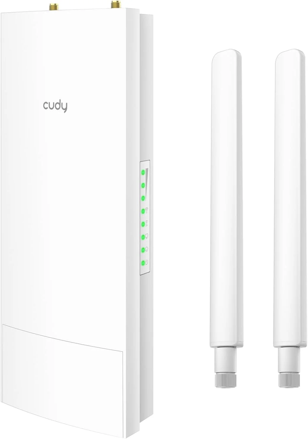 مودم روتر 4G LTE Cat 4 بیرونی آنلاک Cudy، AC1200، IP65، آنتن های جداشدنی، PoE غیرفعال، نصب روی میله یا دیوار، VPN، LT500 Outdoor