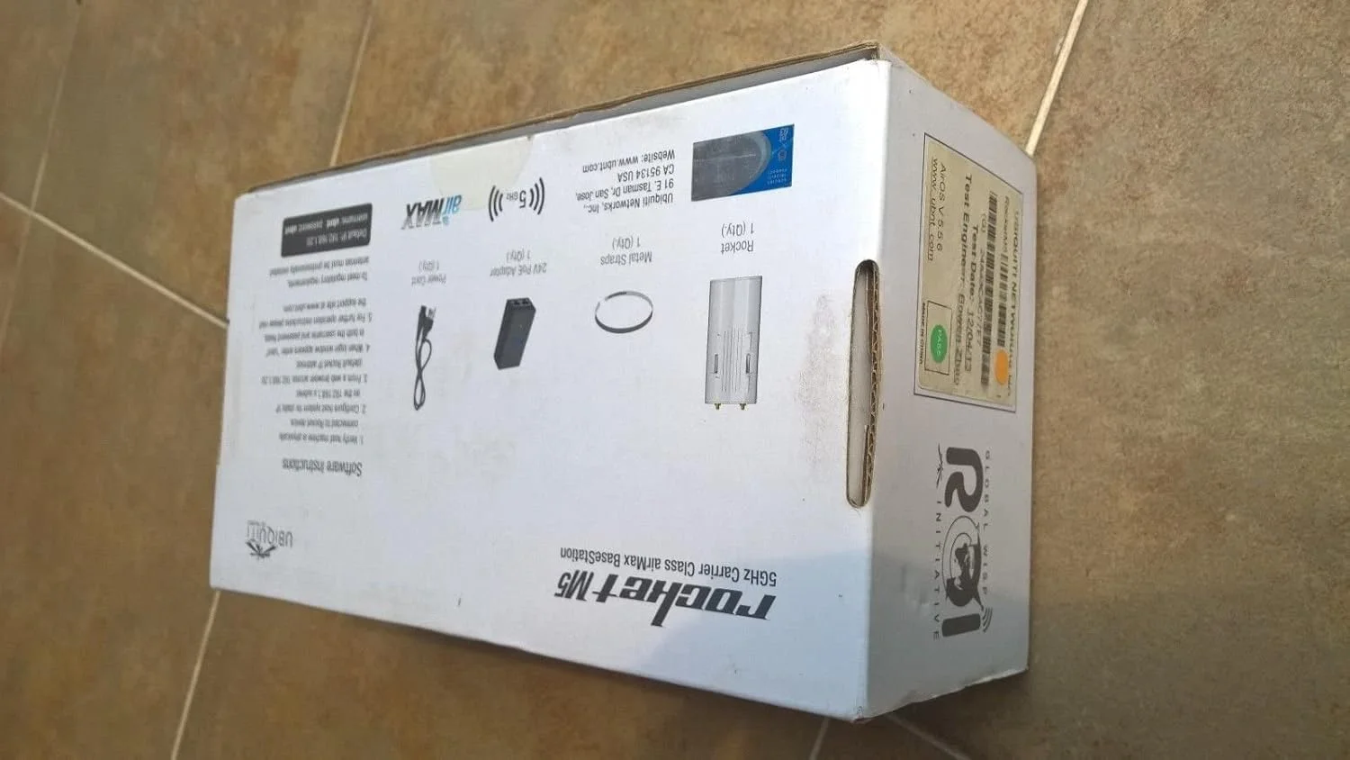 روتر امنی دوگانه 5 گیگاهرتز یوبیکیوتی نتورکس - AMO-5G13