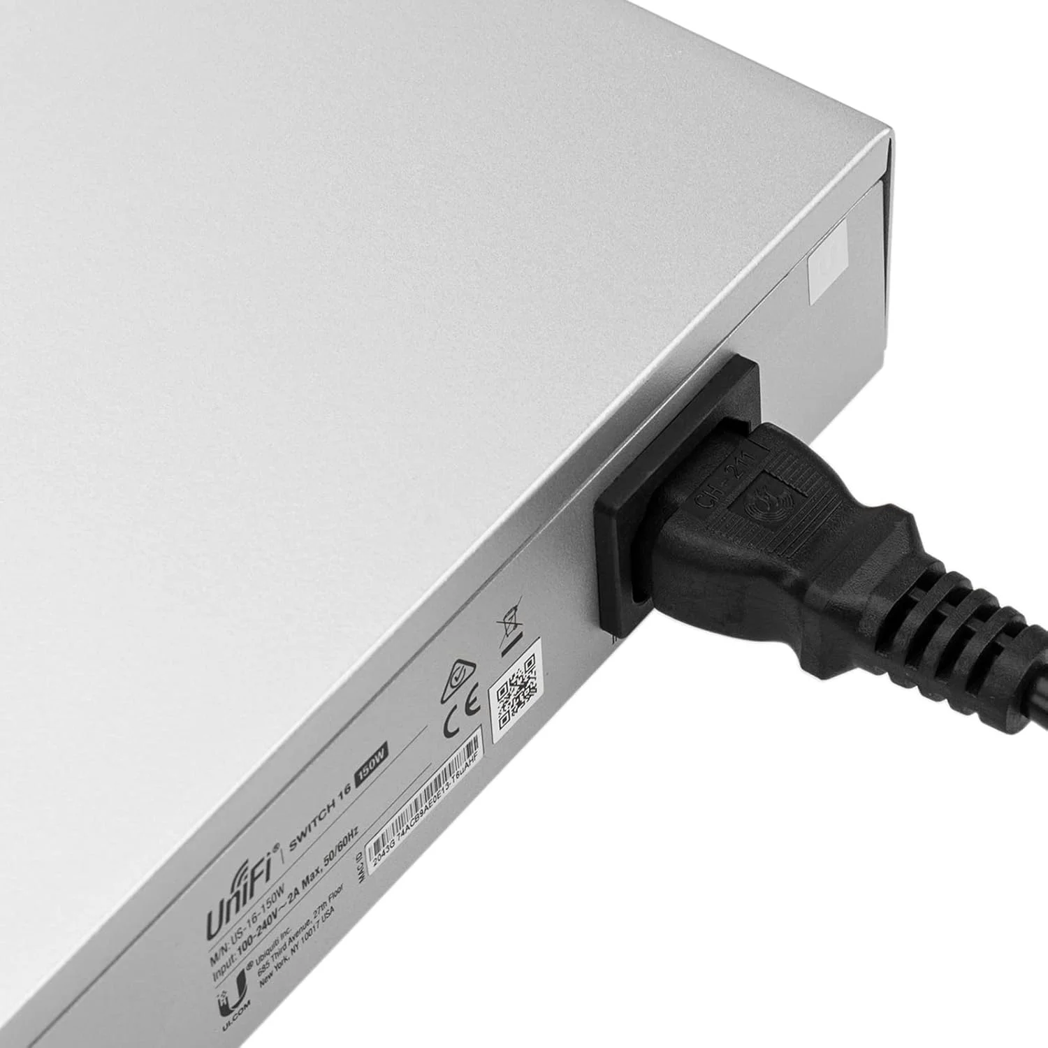 سوییچ یونیفای Ubiquiti Networks US-16-150W با 16 پورت و توان 150 وات، 24 ولت، 802.3af/at PoE