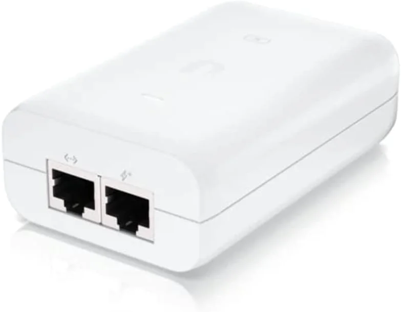تزریق کننده POE یوبیکیوتی نتورکس، 802.3AT، توان 30 وات PoE+، مناسب برای U6 AP U6-LR، U6-LITE و U6-PRO