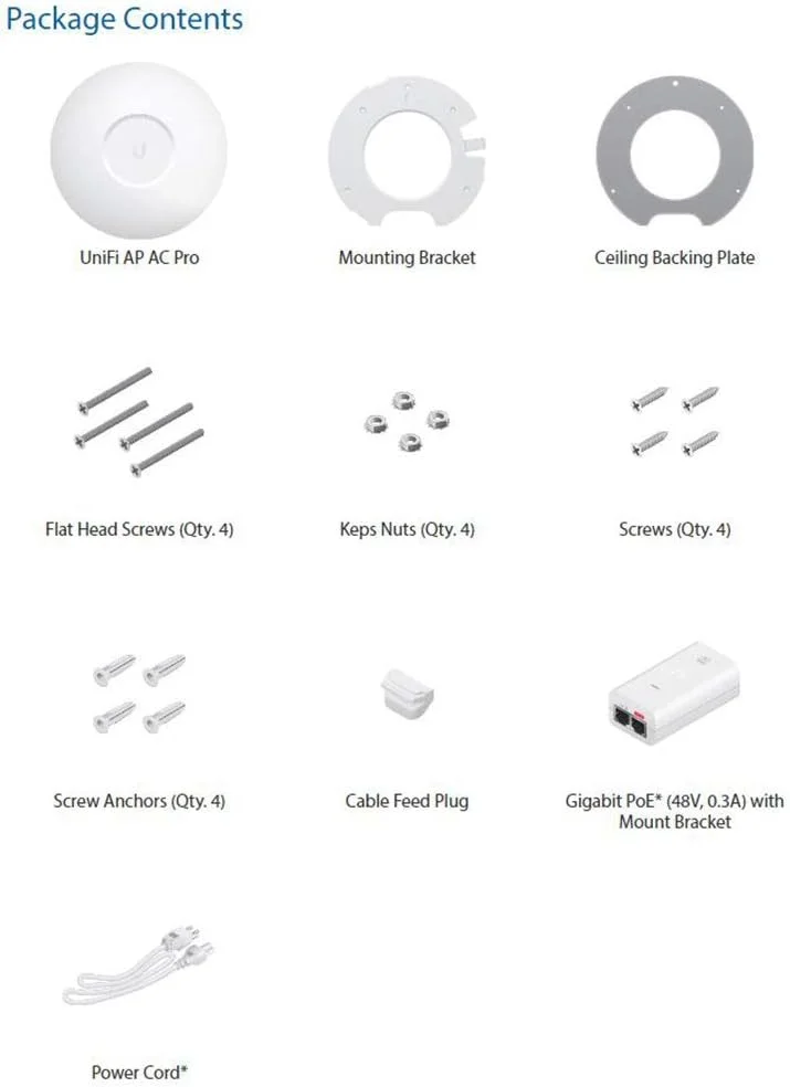 بسته 2 عددی اکسس پوینت دوال رادیو Ubiquiti Networks UAP-AC-PRO Unifi AP AC PRO 11ac