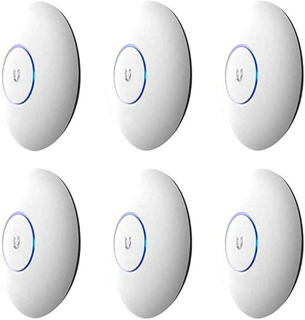بسته 6 عددی اکسس پوینت یونیفای UAP-AC-PRO از Ubiquiti Networks، سیستم وای فای سازمانی
