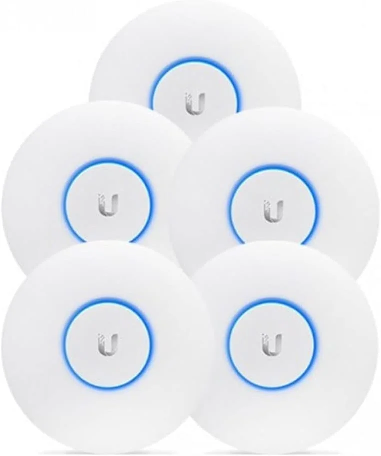 اکسس پوینت شبکه یوبیکیوتی نتورکس UAP-AC-LITE-5 (بسته 5 عددی)