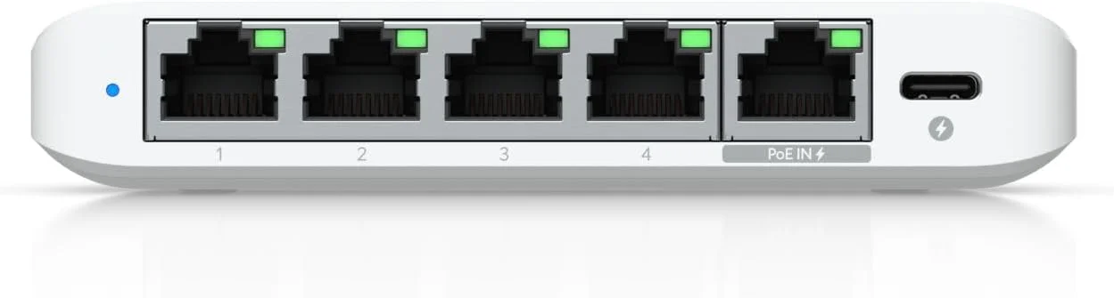 سوییچ شبکه 5 پورت گیگابیتی Ubiquiti Unifi USW-Flex-Mini