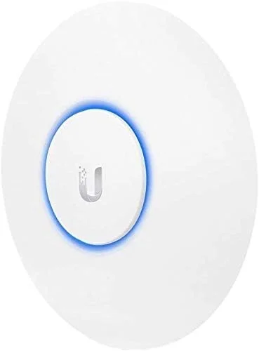 Ubiquiti Networks - اکسس پوینت رادیویی دوگانه AC Lite 802.11ac، توسعه دهنده و تقویت کننده وای فای - (PoE پسیو 24 ولت داخلی، 2.4GHz/5GHz، 802.11 a/b/g/n/ac، 1x 10/100/1000) - سفید