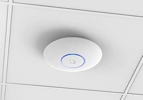 Ubiquiti Networks - اکسس پوینت رادیویی دوگانه AC Lite 802.11ac، توسعه دهنده و تقویت کننده وای فای - (PoE پسیو 24 ولت داخلی، 2.4GHz/5GHz، 802.11 a/b/g/n/ac، 1x 10/100/1000) - سفید