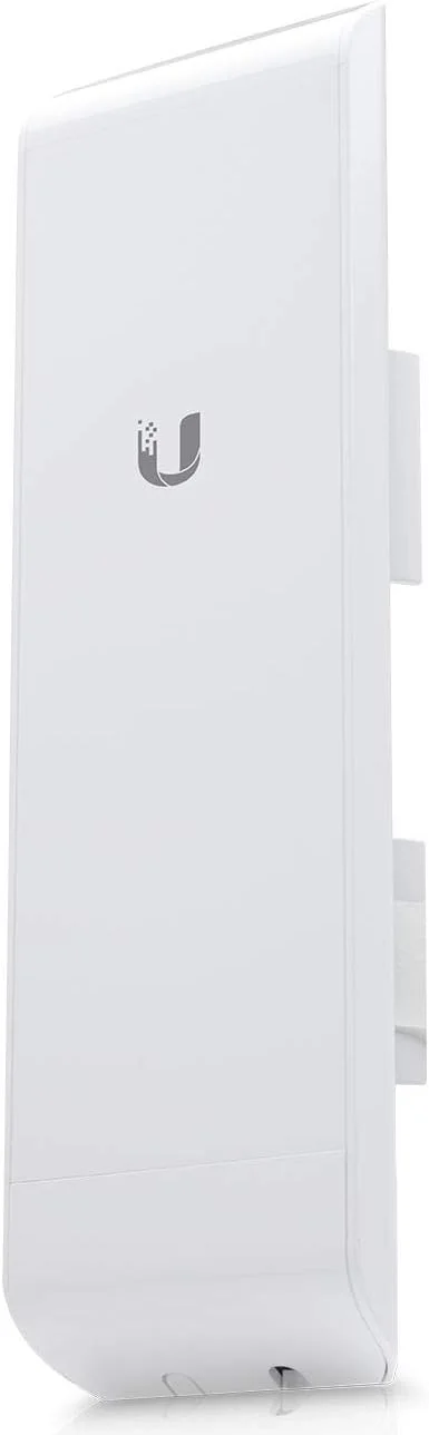یوبیکیوتی نانو استیشن NSM5، 5 گیگاهرتز، 802.11a/n توان بالا 20 dBm حداقل، 2x2 MIMO AirMax TDMA PoE Station، سفید