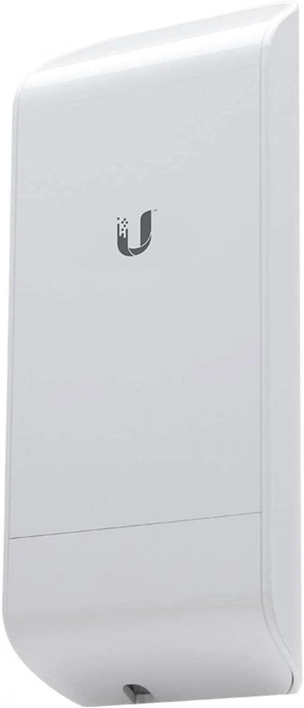 اکسس پوینت بی سیم بیرونی یوبیکیوتی NanoStation Loco M5 - 5 گیگاهرتز، آنتن 13 dBi، سرعت 150+ مگابیت در ثانیه، طراحی فشرده، اتصال برد بلند، پشتیبانی از PoE