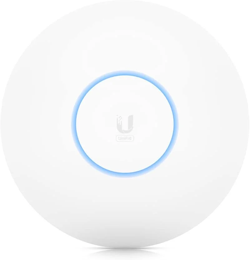 اکسس پوینت وای فای 6 دوربرد Ubiquiti Networks - (باند 5 گیگاهرتز) | با MU-MIMO 4x4 و Full-duplex تا 3 گیگابیت بر ثانیه | برای محیط های داخلی و نیمه بیرونی دارای استاندارد IP54 - سفید
