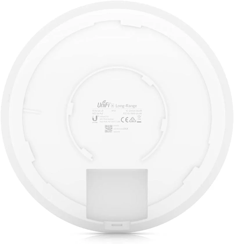 اکسس پوینت وای فای 6 دوربرد Ubiquiti Networks - (باند 5 گیگاهرتز) | با MU-MIMO 4x4 و Full-duplex تا 3 گیگابیت بر ثانیه | برای محیط های داخلی و نیمه بیرونی دارای استاندارد IP54 - سفید