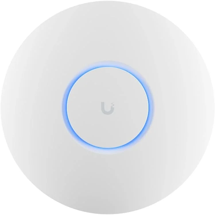 اکسس پوینت وای فای 6 یوبیکیوتی UniFi U6+ - دو بانده، 2x2 MU-MIMO، توان عملیاتی تجمیعی 5.3 گیگابیت بر ثانیه، برد افزایش یافته، پشتیبانی از PoE، طراحی جمع و جور