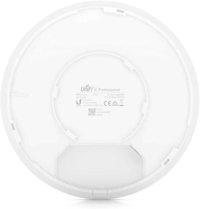 اکسس پوینت بی سیم یوبیکیوتی نتورکس U6PRO 4800 مگابیت بر ثانیه سفید رنگ با قابلیت تغذیه از طریق اترنت (PoE)