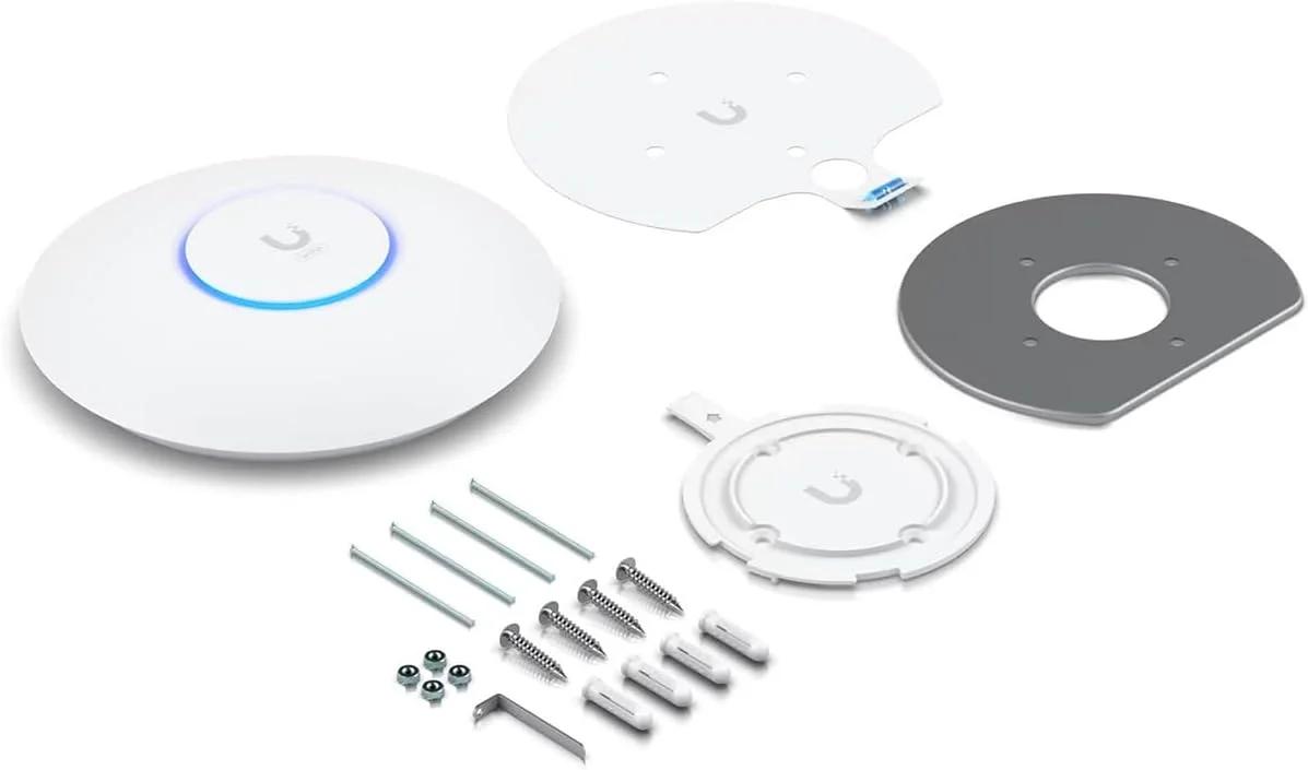 اکسس پوینت یوبیکیوتی نتورکس UniFi 6+ (آداپتور PoE شامل نمی شود)