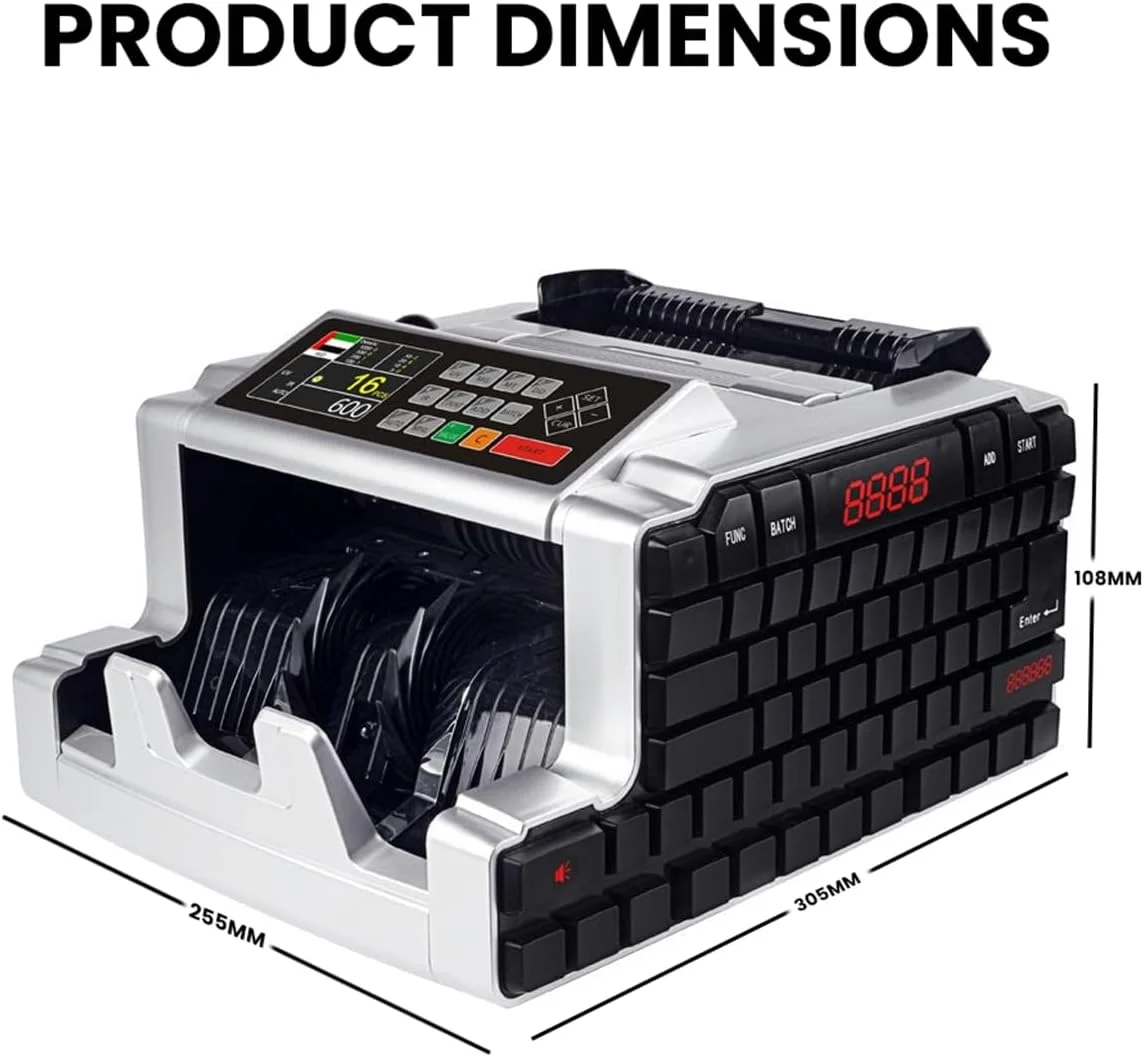 دستگاه شمارشگر پول چند ارزی CRONY Al-6200T دستگاه شمارشگر پول چند ارزی CRONY Al-6200T