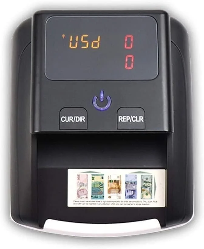 دستگاه تشخیص اسکناس اتوماتیک CRONY CN-136 با نمایشگر TFT، دستگاه تشخیص پول تقلبی خودکار، دستگاه قابل حمل شمارش اسکناس تقلبی دستگاه تشخیص اسکناس اتوماتیک CRONY CN-136 با نمایشگر TFT، دستگاه تشخیص پول تقلبی خودکار، دستگاه قابل حمل شمارش اسکناس تقلبی
