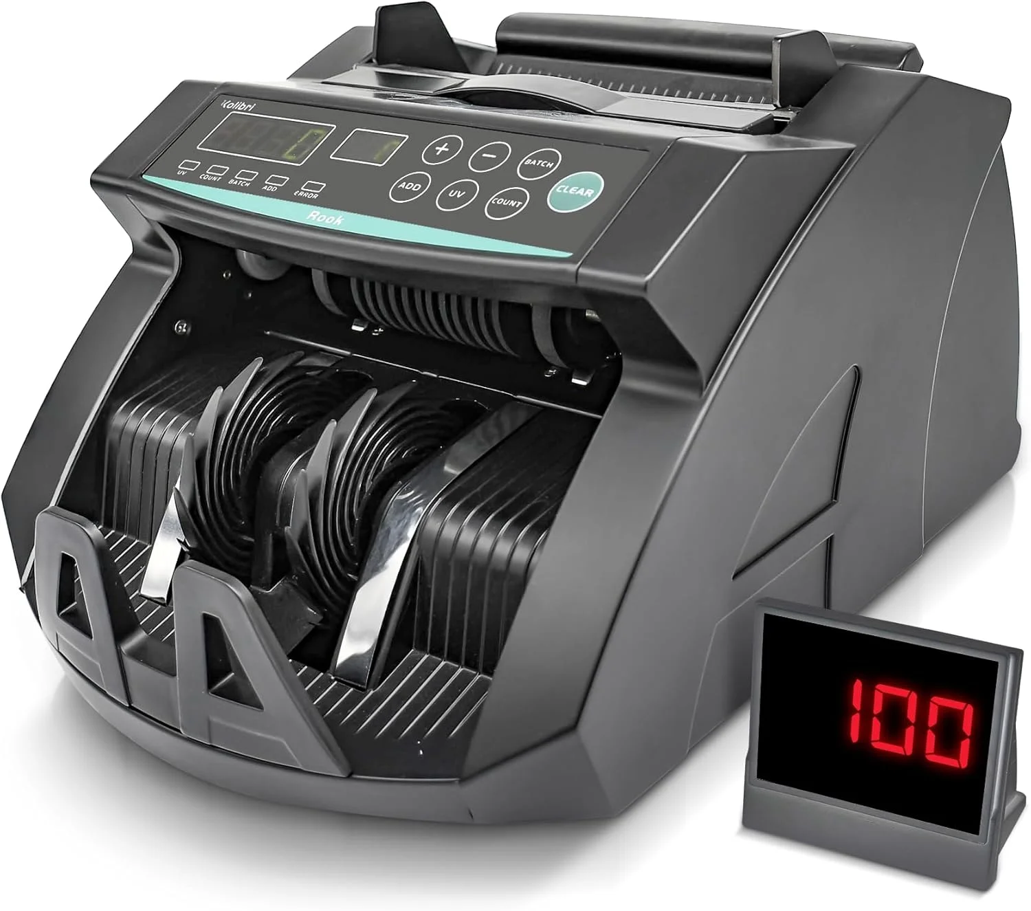 دستگاه شمارش اسکناس و تشخیص اصالت کالیبری Rook UV (برای هر ارز) (Rook International)