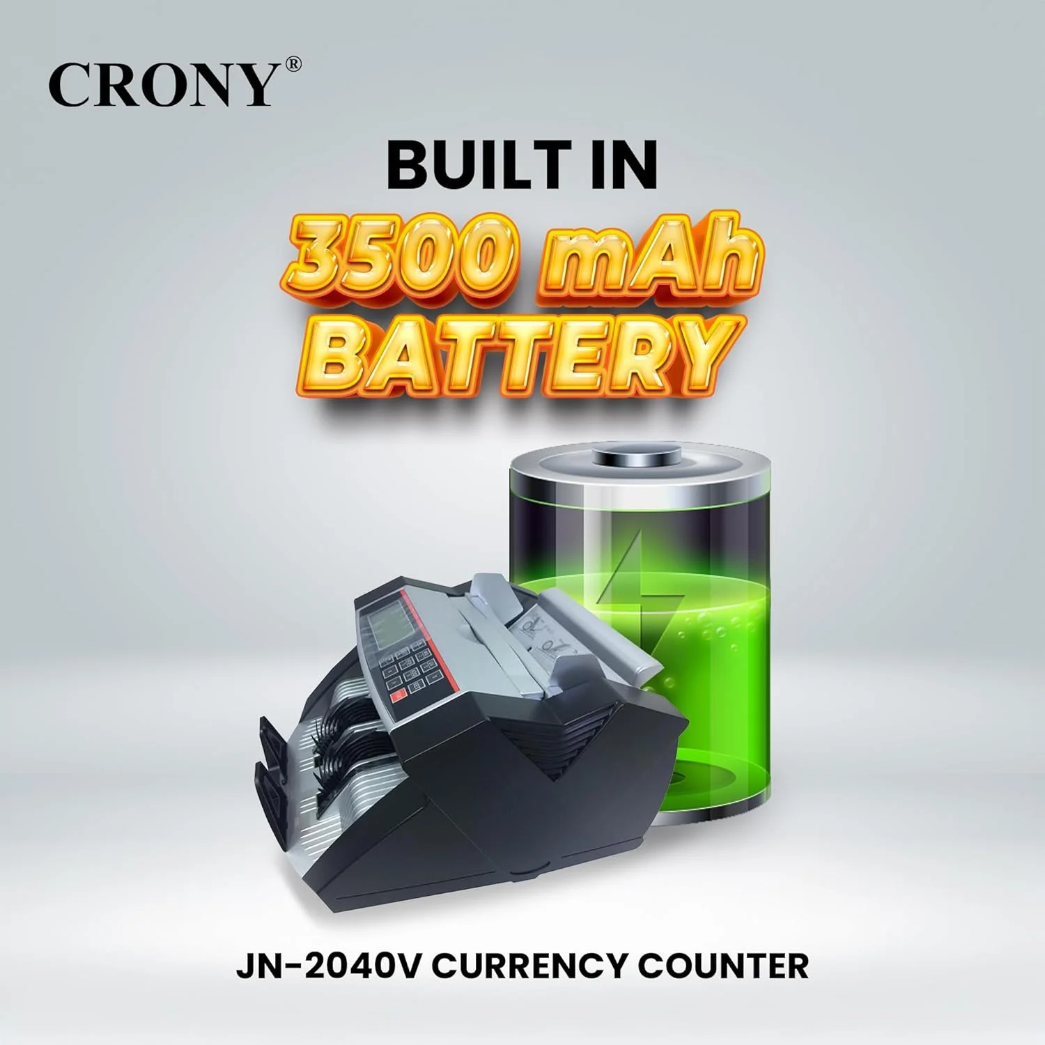 دستگاه شمارش پول CRONY - JN-2040V دستگاه شمارش اسکناس قابل حمل چند ارزی، دستگاه تشخیص اسکناس تقلبی AED SAR USD EUR با UV MG، دستگاه شمارش اسکناس با صفحه نمایش LCD 1000 عدد در دقیقه دستگاه شمارش پول CRONY - JN-2040V دستگاه شمارش اسکناس قابل حمل چند ارزی، دستگاه تشخیص اسکناس تقلبی AED SAR USD EUR با UV MG، دستگاه شمارش اسکناس با صفحه نمایش LCD 1000 عدد در دقیقه
