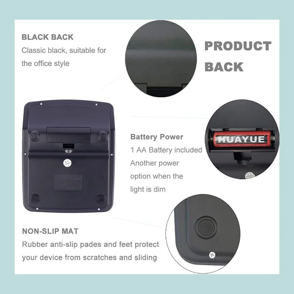 ماشین حساب الکترونیکی 12 رقمی JOINUS JS-8837 - دو منبع تغذیه، پخش خودکار، بررسی و تصحیح 112 مرحله ای، ایده آل برای استفاده در دفتر، خانه و مدرسه ماشین حساب الکترونیکی 12 رقمی JOINUS JS-8837 - دو منبع تغذیه، پخش خودکار، بررسی و تصحیح 112 مرحله ای، ایده آل برای استفاده در دفتر، خانه و مدرسه