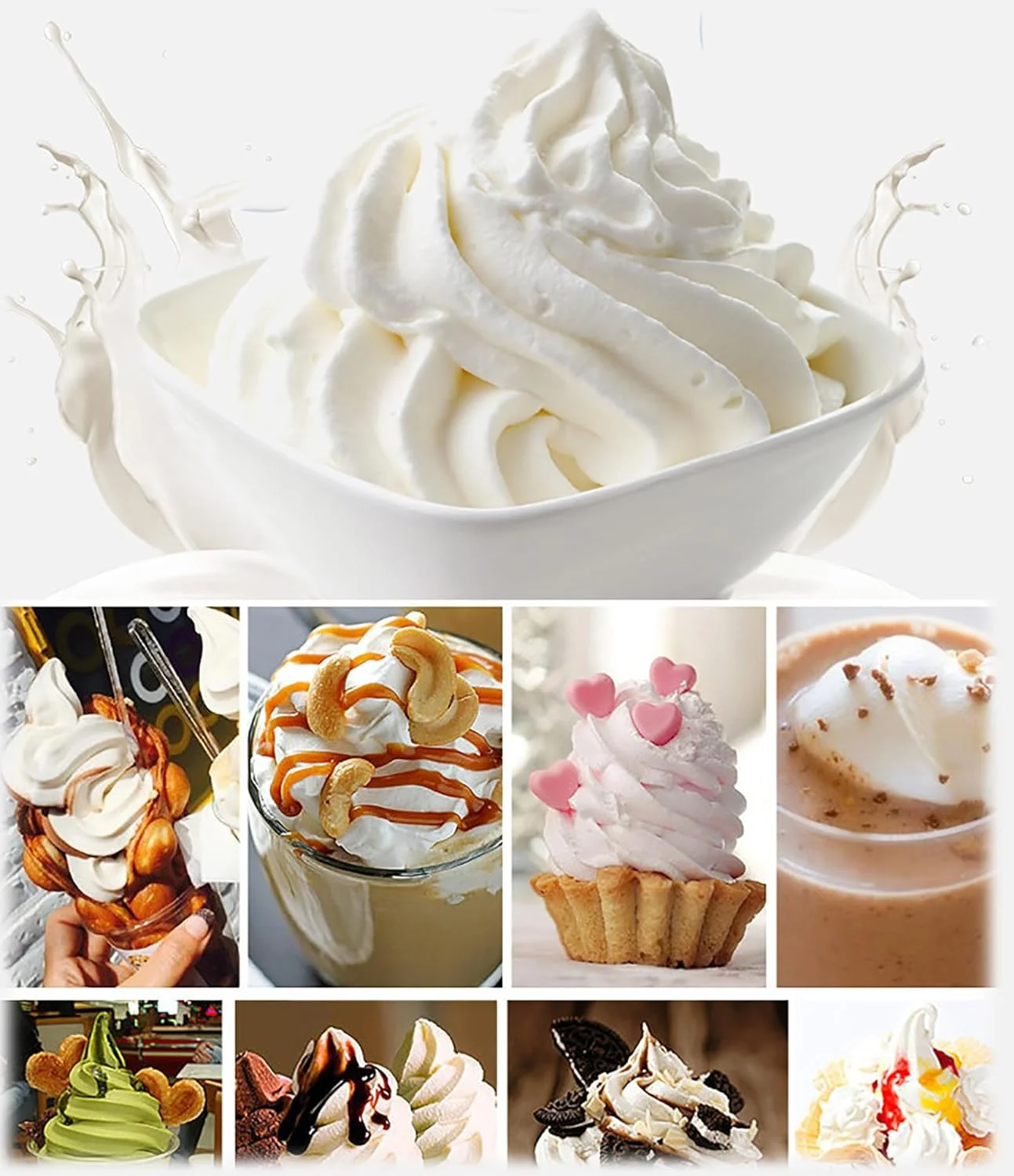 دستگاه بستنی ساز تجاری UPIKIT 1200W، حجم تولید: 16 تا 18 لیتر در ساعت، دستگاه بستنی ساز دیجیتال LCD، هشدار کمبود، دستگاه بستنی ساز نرم رومیزی برای مهمانی های خانوادگی رستوران دستگاه بستنی ساز تجاری UPIKIT 1200W، حجم تولید: 16 تا 18 لیتر در ساعت، دستگاه بستنی ساز دیجیتال LCD، هشدار کمبود، دستگاه بستنی ساز نرم رومیزی برای مهمانی های خانوادگی رستوران