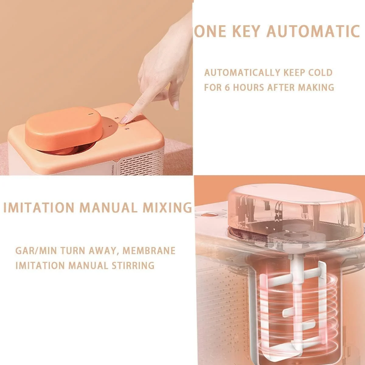 دستگاه بستنی ساز قیفی نرم، بدون نیاز به پیش انجماد، خنک کننده نیمه هادی، دستگاه دسر جمع و جور رومیزی دستگاه بستنی ساز قیفی نرم، بدون نیاز به پیش انجماد، خنک کننده نیمه هادی، دستگاه دسر جمع و جور رومیزی