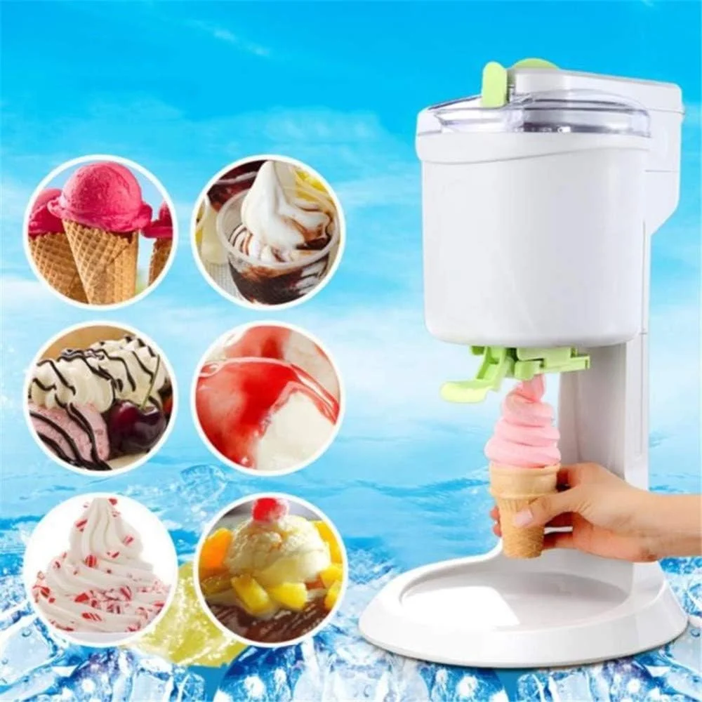 دستگاه بستنی ساز خانگی NLYWB با ظرفیت 1.5 کوارت، دستگاه بستنی ساز خانگی DIY، سریع، تمیز کردن آسان و روان برای تهیه سوربت، شربت نرم و دسرهای میوه ای یخ زده دستگاه بستنی ساز خانگی NLYWB با ظرفیت 1.5 کوارت، دستگاه بستنی ساز خانگی DIY، سریع، تمیز کردن آسان و روان برای تهیه سوربت، شربت نرم و دسرهای میوه ای یخ زده