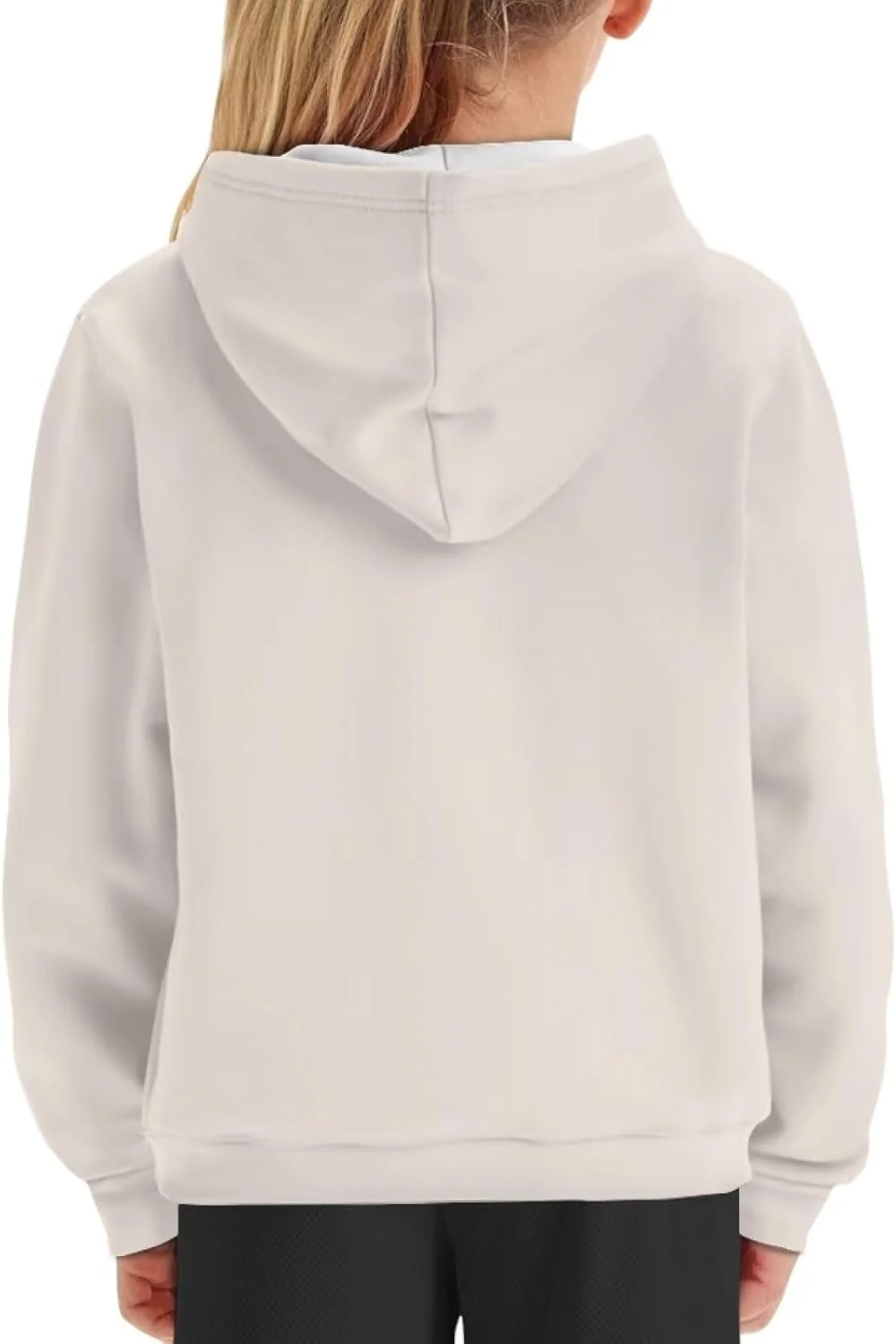 YSTARDREAM لباس دخترانه نوجوان هودی بچه گانه با جیب سویشرت آستین بلند