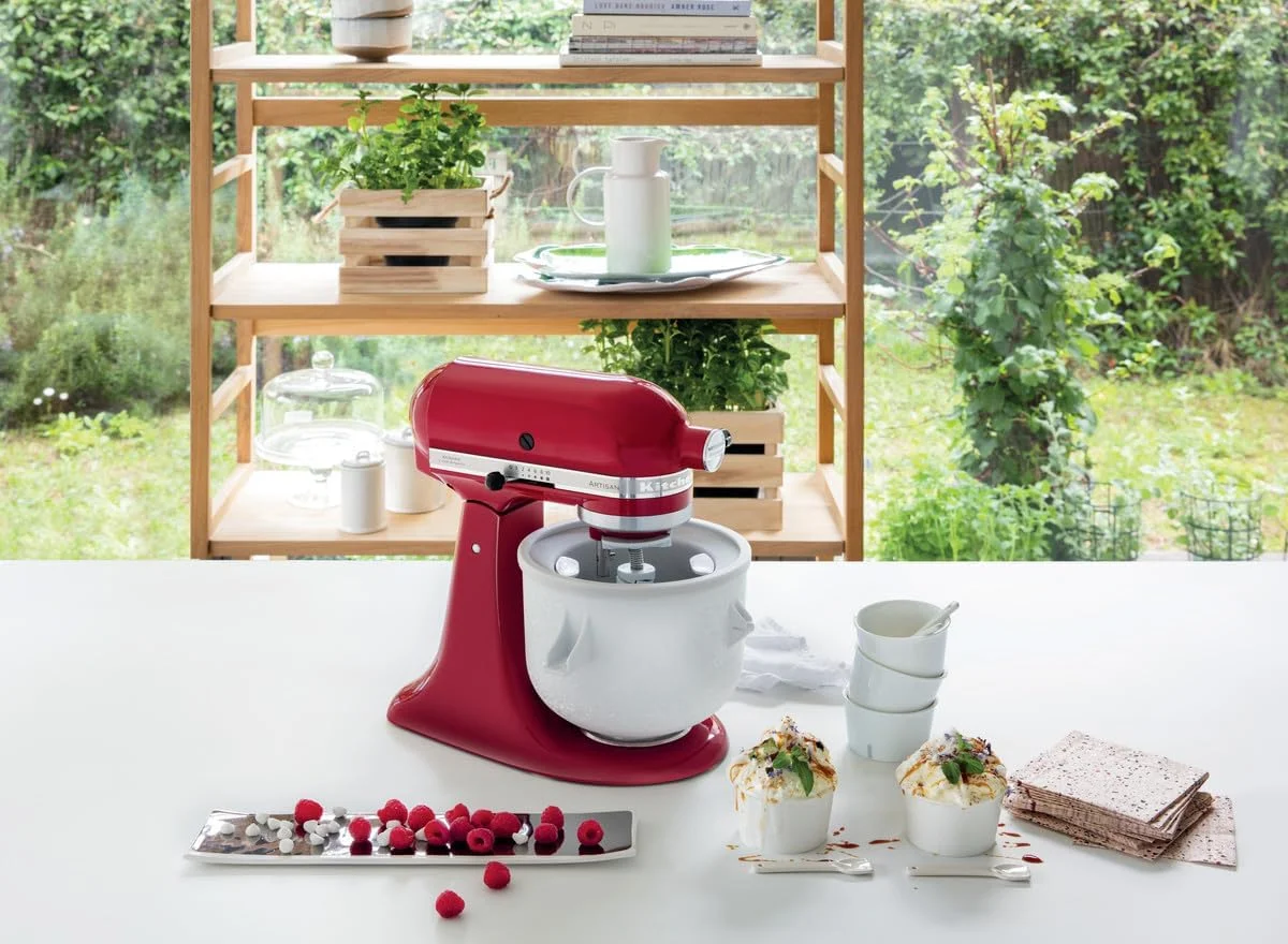 کاسه بستنی ساز KitchenAid با ظرفیت 1.9 لیتر کاسه بستنی ساز KitchenAid با ظرفیت 1.9 لیتر