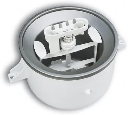 ظرف بستنی ساز KitchenAid - به جز مدل های 7، 8 و اکثر مدل های 6 کوارت، مناسب برای میکسر های 5 تا 6 کوارت ظرف بستنی ساز KitchenAid - به جز مدل های 7، 8 و اکثر مدل های 6 کوارت، مناسب برای میکسر های 5 تا 6 کوارت